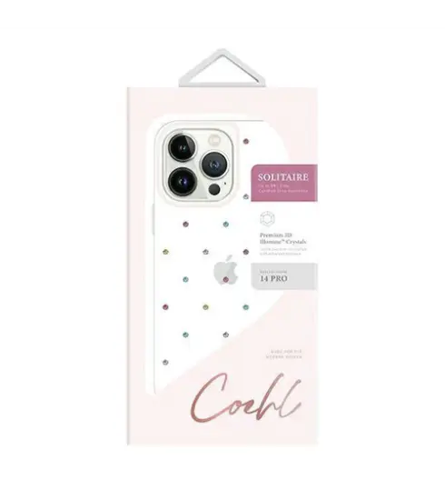 Uniq Coehl Solitaire Case for iPhone 14 Pro | CLEAR